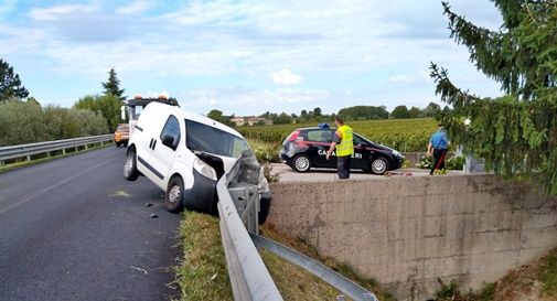 Bari japigia, testacoda sulla tengenziale, Traffico rallentato