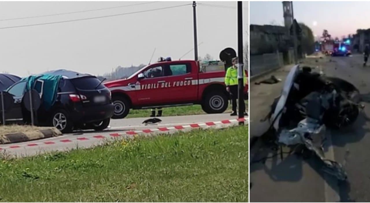 Vicenza, scontro frontale auto-moto, perdono la vita una giovane donna e la figlia di soli sei anni, deceduto anche un uomo