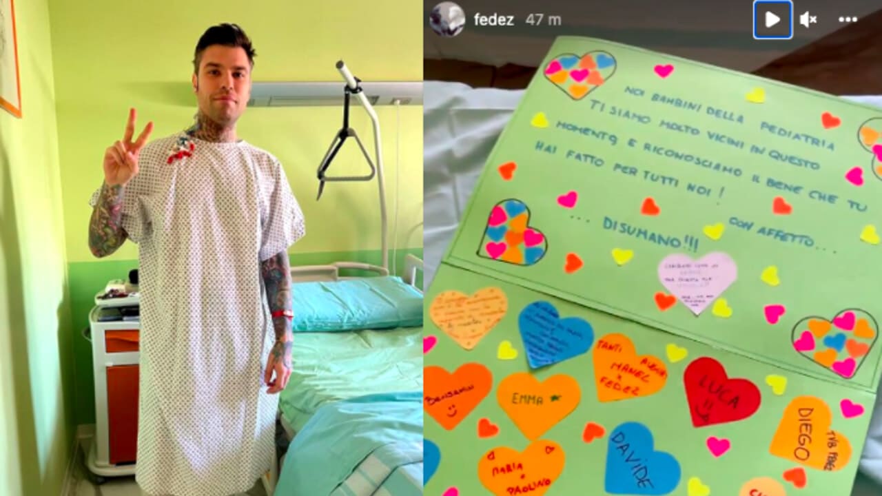 Fedez, riceve un messaggio da brividi e lo posta sui social