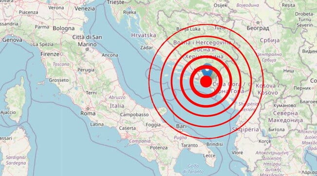 Terremoto in Bosnia, continue forti scosse nella notte, avvertite anche a Bari e in Puglia