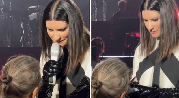 Pausini interrompe il concerto per rivolgersi a uno spettatore distratto: ‘Sono noiosa per te? Mandi messaggi da tutta la sera!”