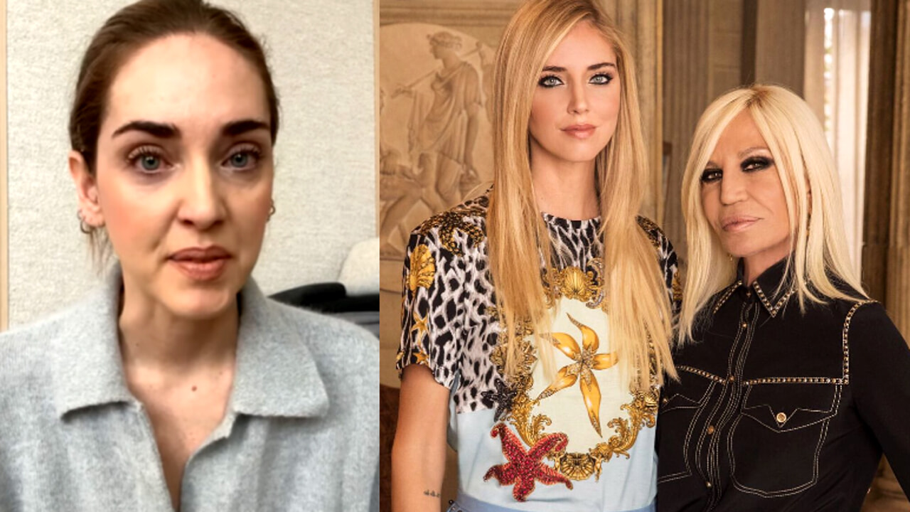 Caso Balocco, interviene Donatella Versace “Ferragni e Fedez esempio per l’Italia”, poi attacca la Lucarelli