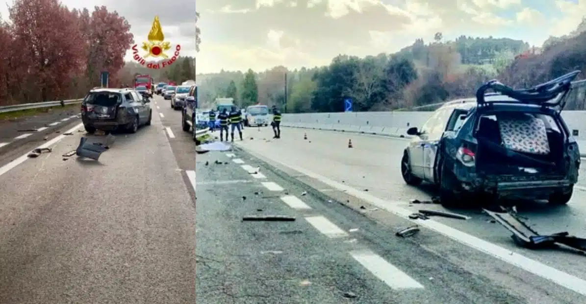Un terribile incidente ha avuto luogo sulla E45 vicino a Città di Castello, causando la morte di una donna di 28 anni e il ferimento di due uomini, colpiti mentre tentavano di spostare un'auto guasta.