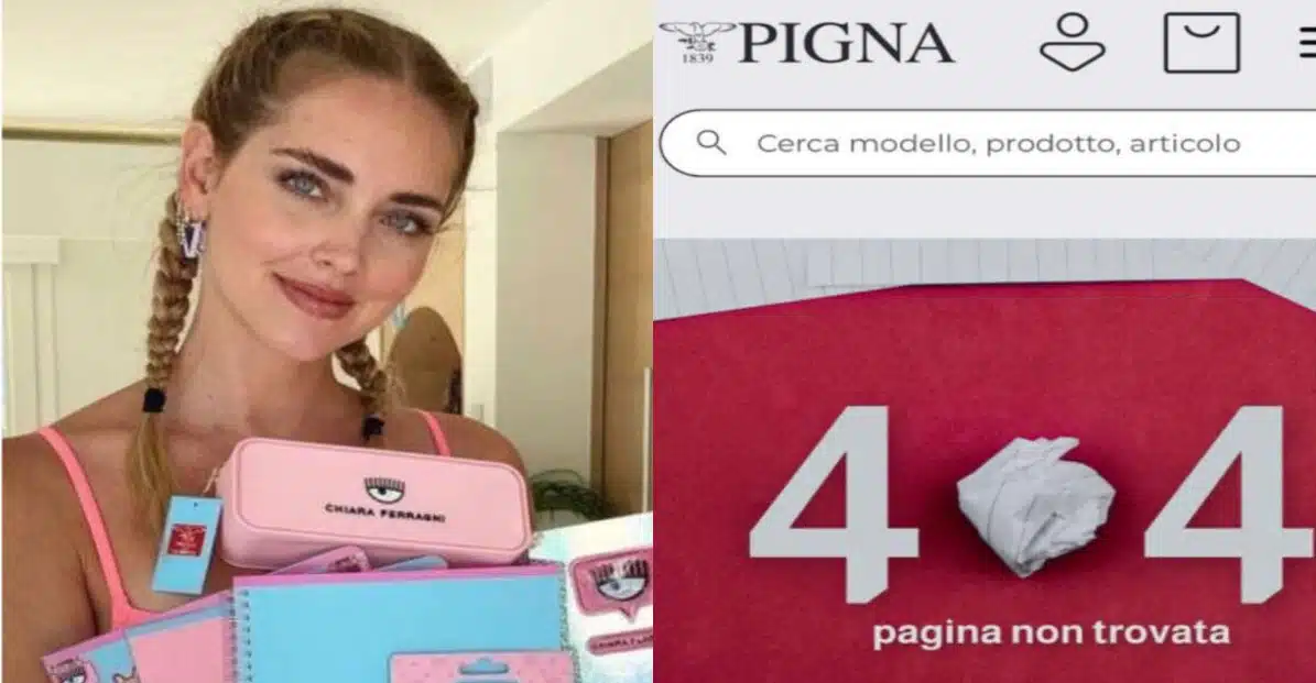 Alta tensione tra la Ferragni e Pigna, il Codacons critica l’influencer “arrogante e contro la legge”