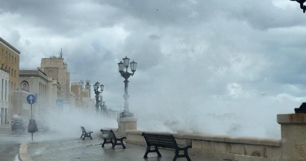 Allerta meteo in Puglia: previsti venti di burrasca