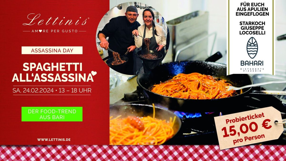 Il ristorante Bahari ambasciatore della cucina italiana all’estero, lo staff richiesto a Düsseldorf per la giornata evento “Assassina Day”
