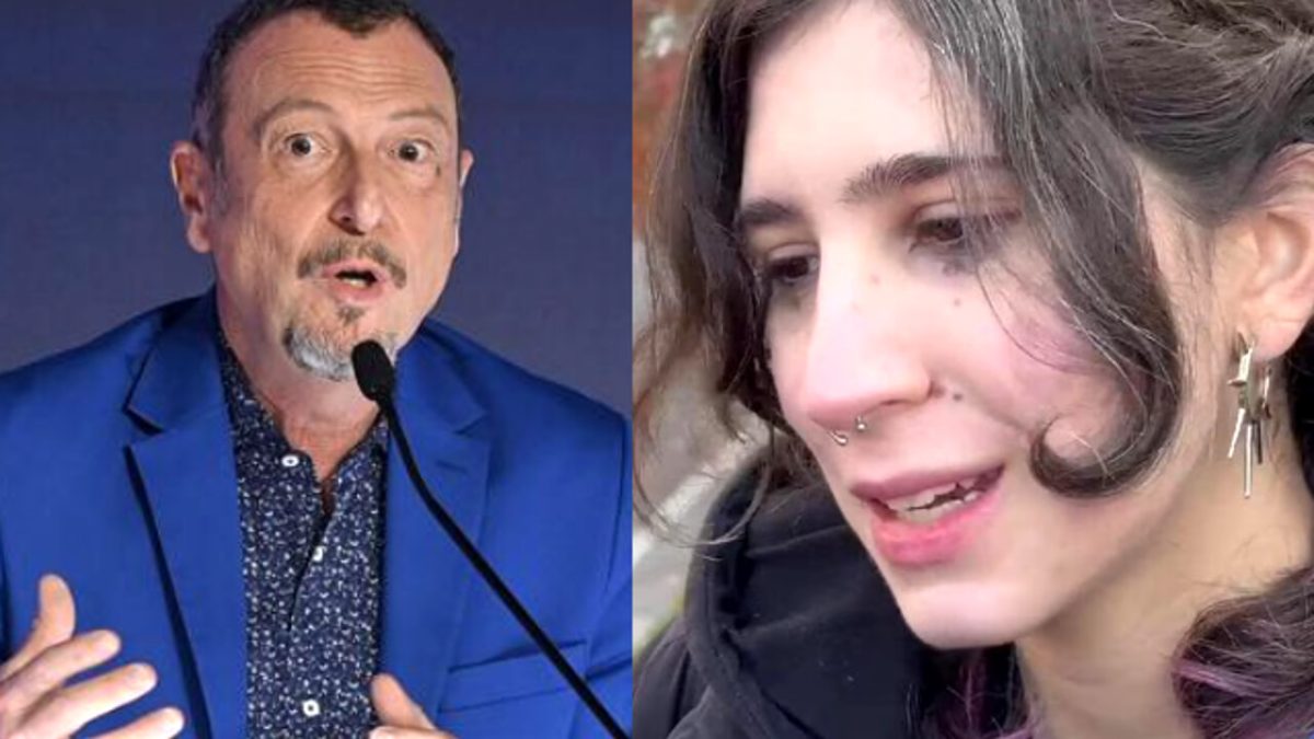 Sanremo 2024, Amadeus non ci sta e risponde a tono a Elena Cecchettin “Non ho niente di cui scusarmi con lei”