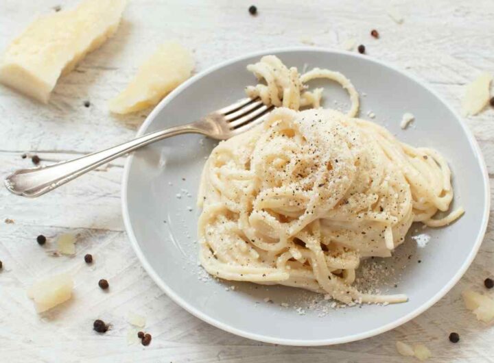 ricetta cacio, pepe e finferli