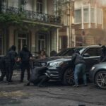 Colpo fulmineo: uomini incappucciati rubano un suv in meno di due minuti